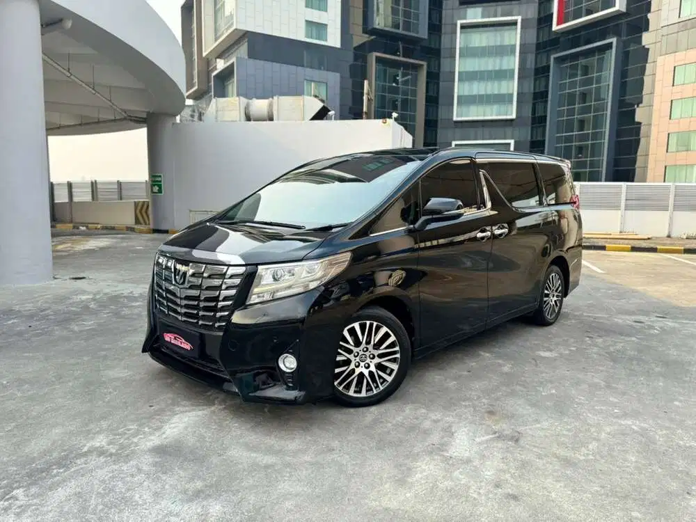 Toyota Alphard G 2.5 atpm 2017 Automatic