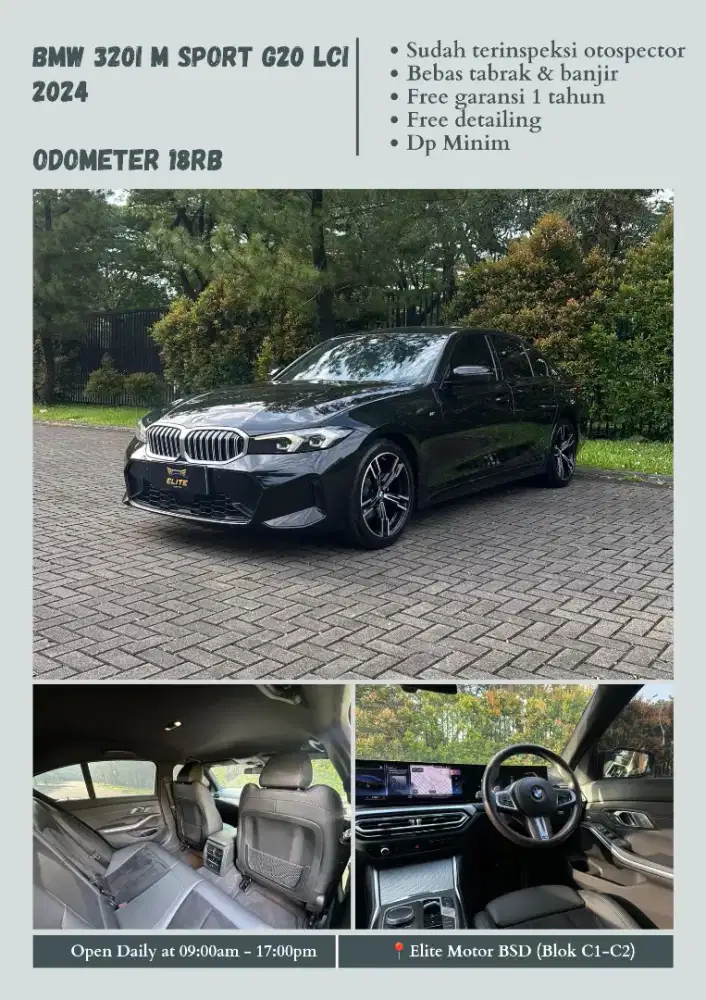 BMW 320i M Sport G20 LCi 2024