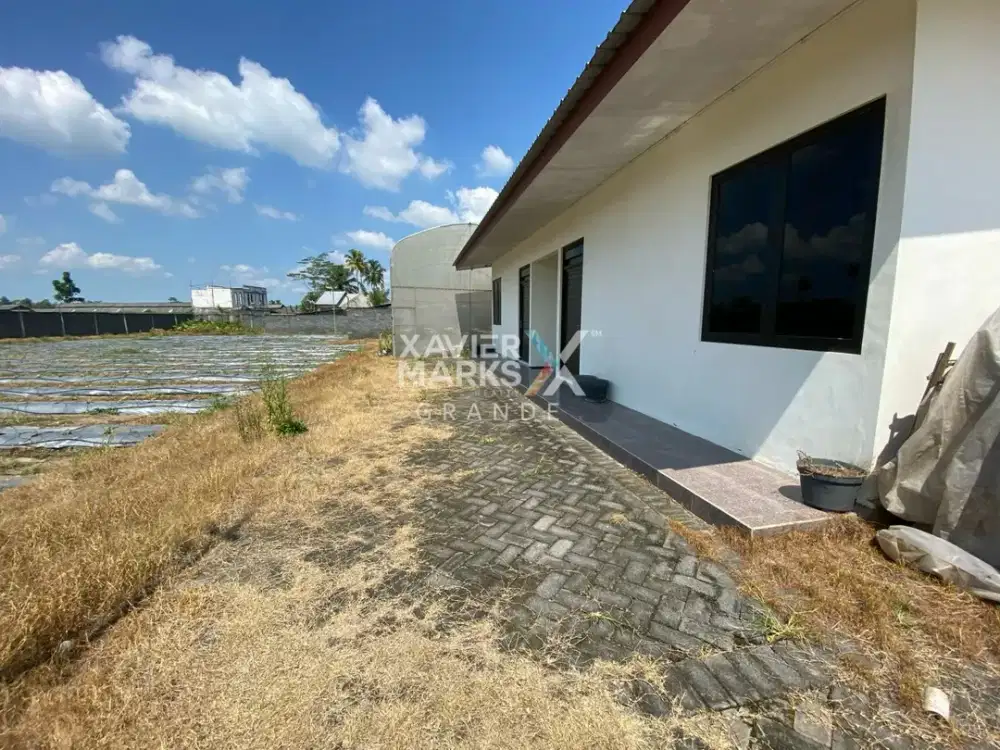 Dijual Lahan + Kantor di area Turen, Malang