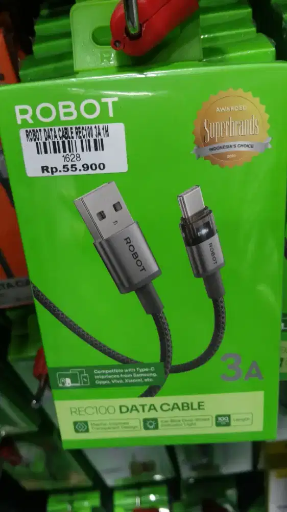 ROBOT DATA CABLE REC100 3A 1M