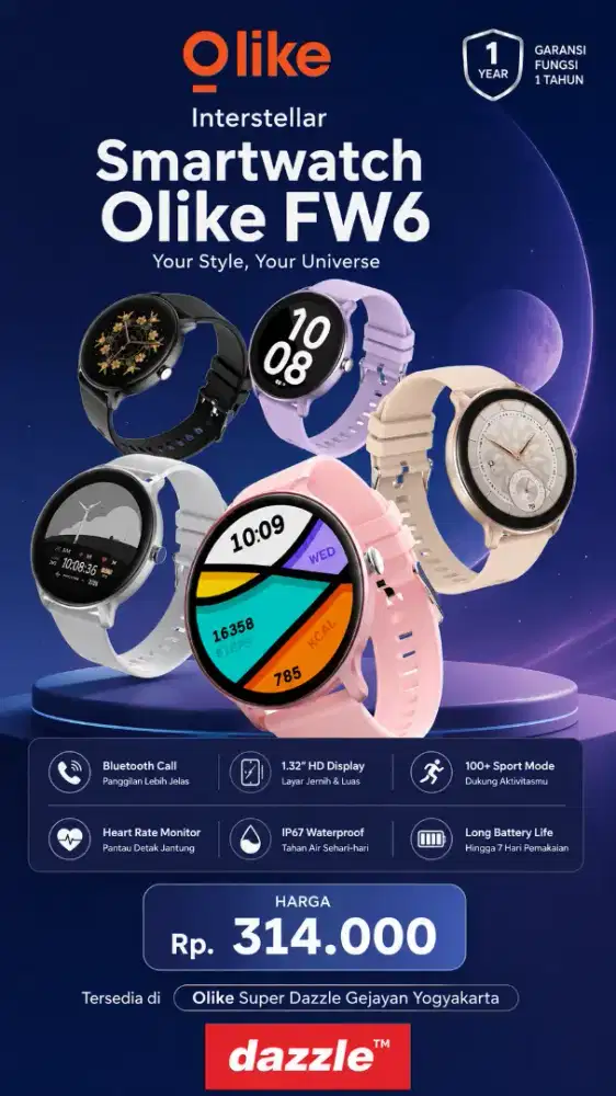 Smartwatch Olike FW6