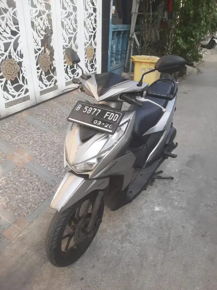 Honda Beat Deluxe 2021 ss lengkap mesin bagus plat Bekasi Kabupaten