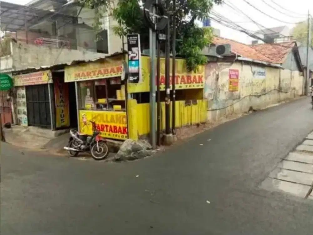 TANAH PLUS BANGUNAN DI GANDARIA UTARA KEBARORAN BARU JAKSEL DIJUAL