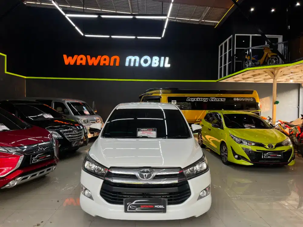 Innova G Diesel 2018 Matic, wawan mobil