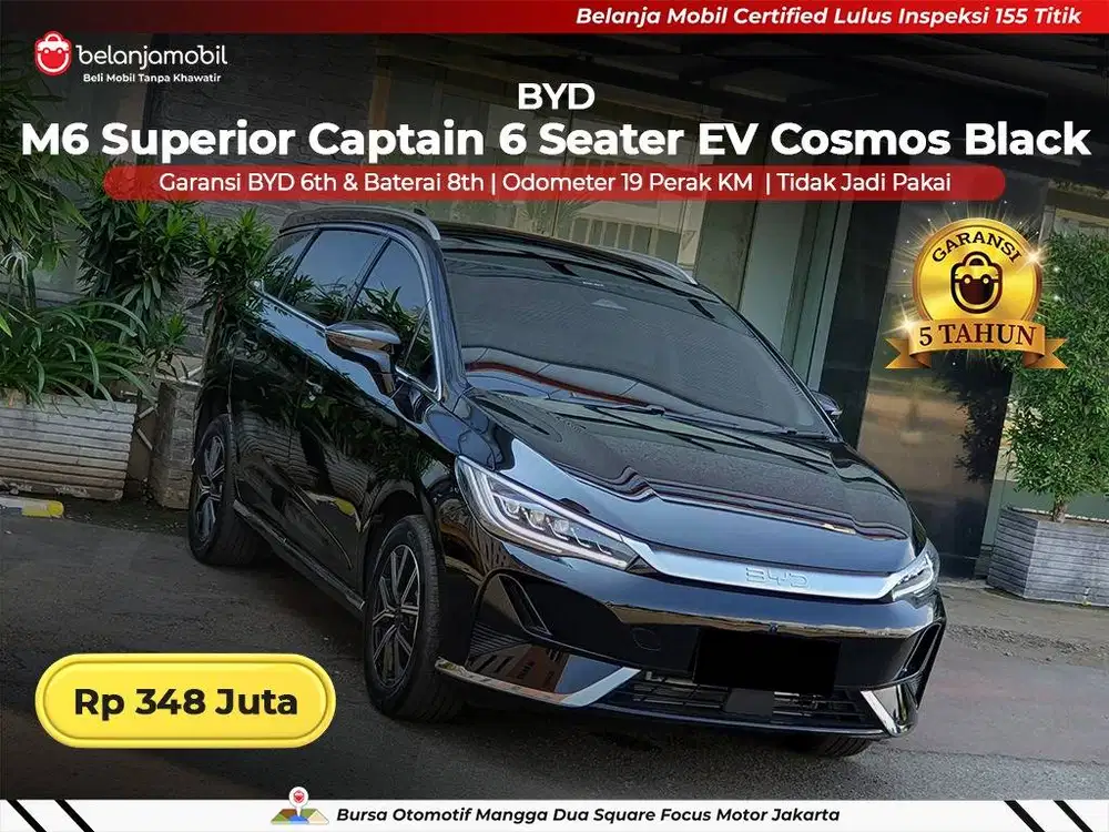 [ KM 19 PERAK ] BYD M6 M 6 Superior Captain 6Seater EV 2025 2026