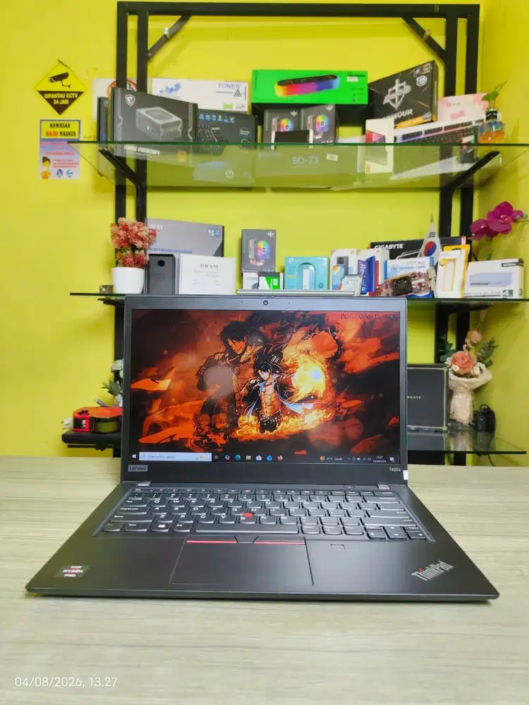 Laptop slim Lenovo Thinkpad T495s ryzen 7 ram 16gb