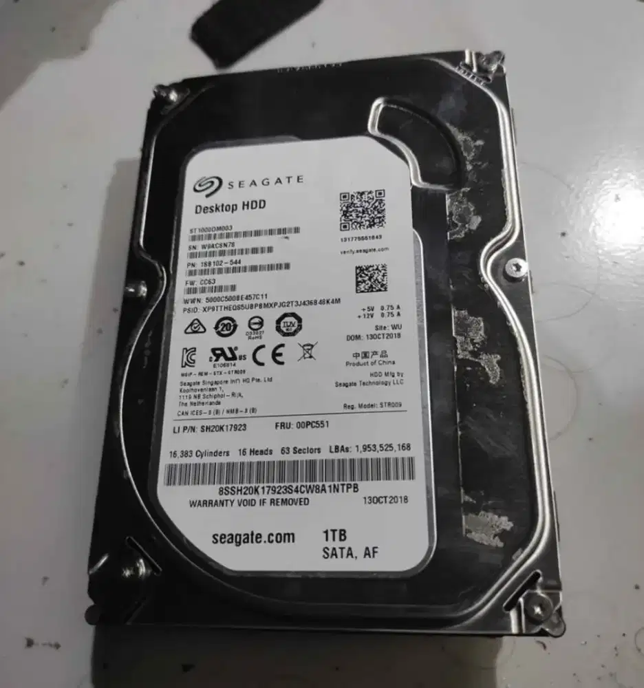 HARDISK KOMPUTER PC 1TERA 1TB