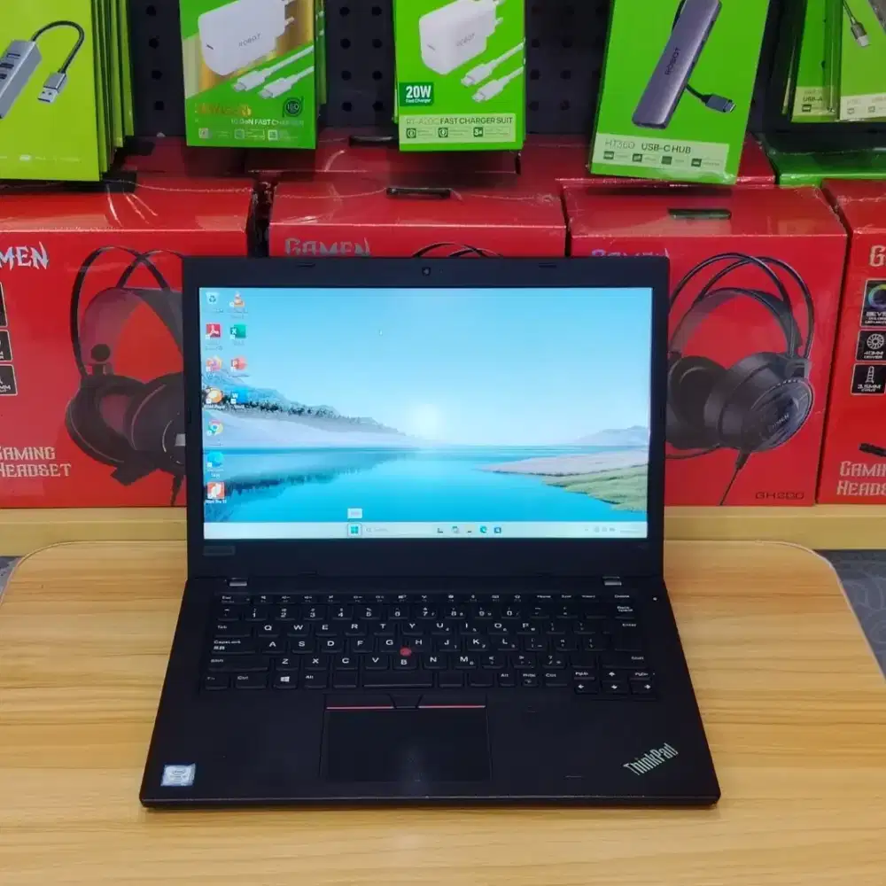 Laptop Bandel & Ngebut! ThinkPad L480 i5-8250U 8/256GB SSD Normal 100%