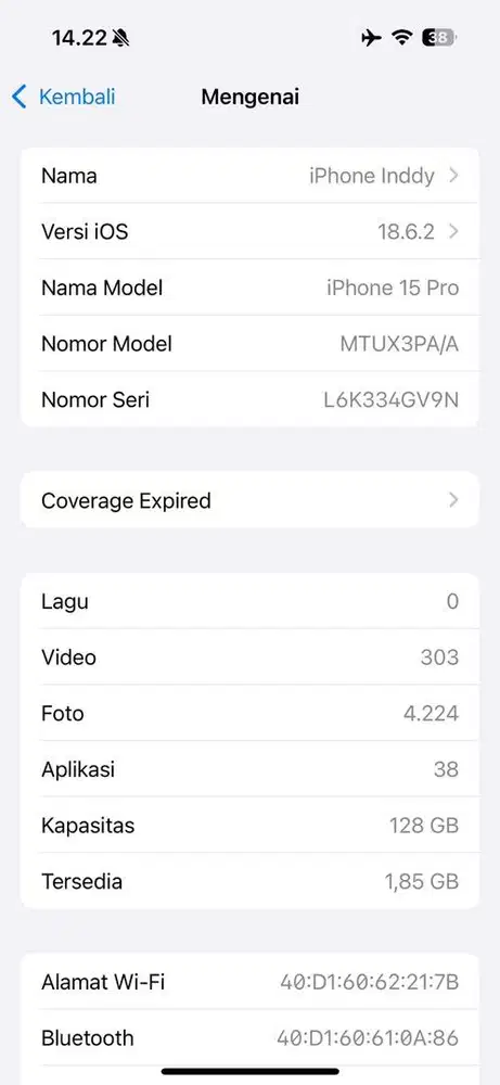 iPhone 15pro 128gb ibox