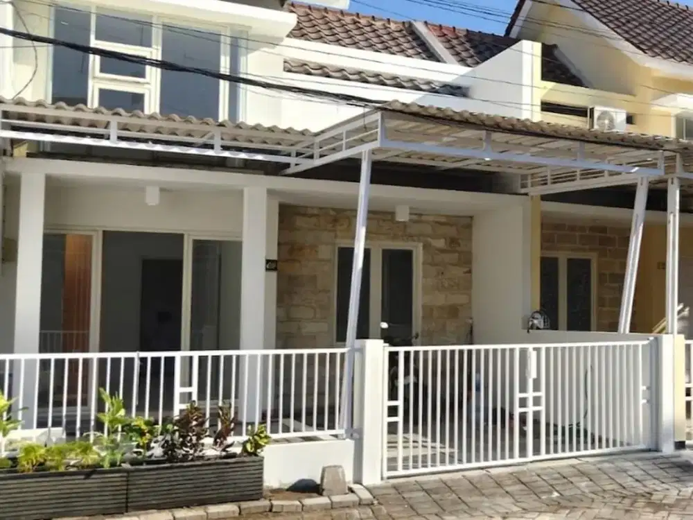 Dijual Rumah Murah Sudah Renovasi Di Perum Green Lake Natural Living Wonorejo Rungkut Surabaya