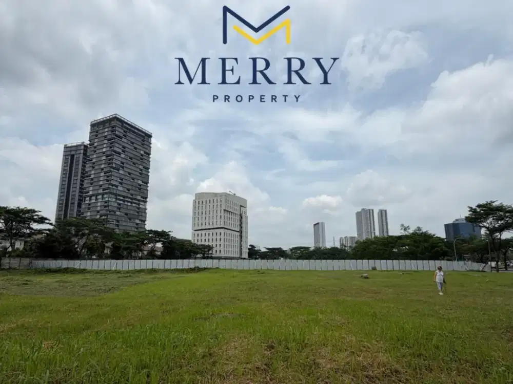 DIJUAL Tanah Kosong Harga MIRING PARAH di ALAM SUTERA Lokasi STRATEGIS PERKANTORAN