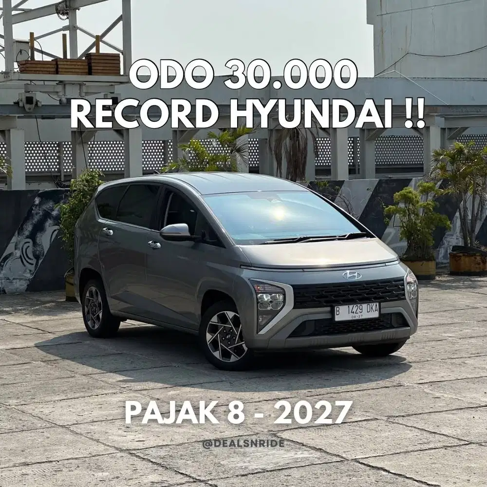 ODO 30.000 ANTIKK !! PAJAK 8/2027 HYUNDAI STARGAZER PRIME CAPT 2022