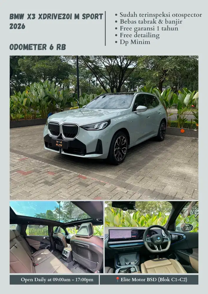 BMW X3 xDrive20i M Sport 2026