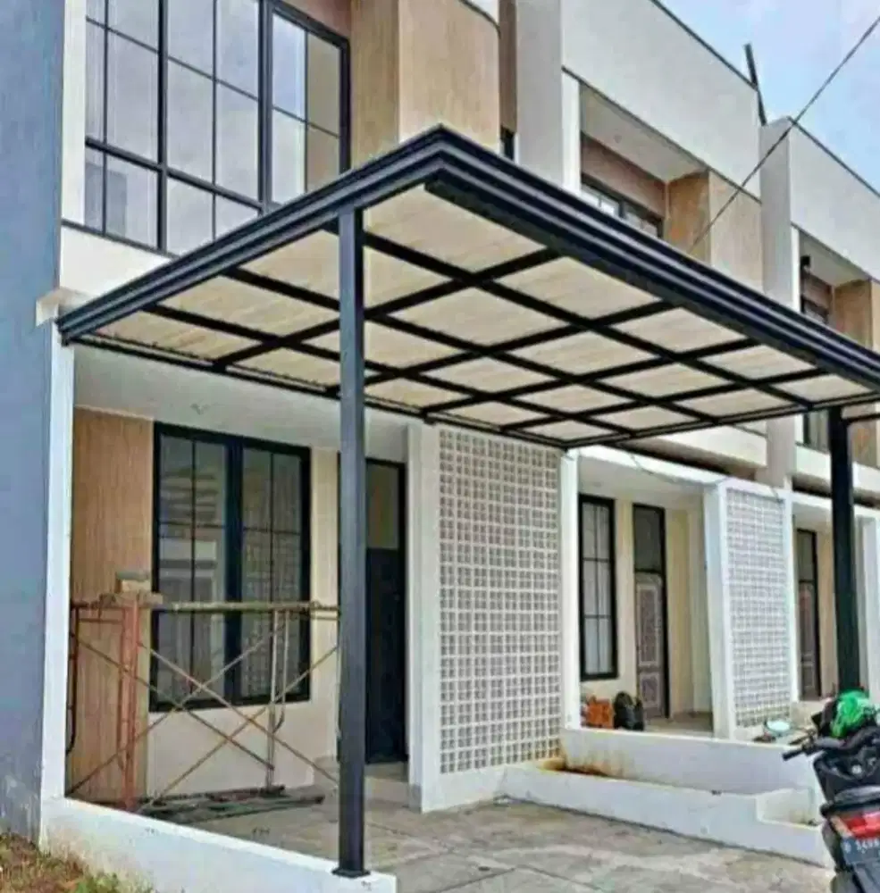 Canopy atap upvc minimalis zfc