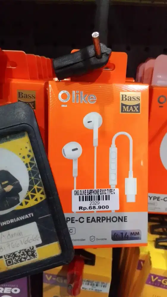 OLIKE EARPHONE E203C TYPE C | ATLANTIS DAHSYAT