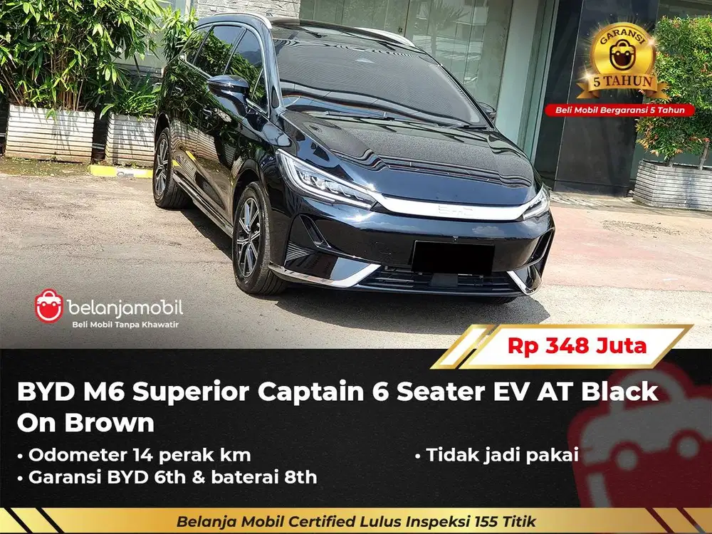 [ KM 14 PERAK ] BYD M6 M 6 Superior Captain 6 Seater EV 2025/2026