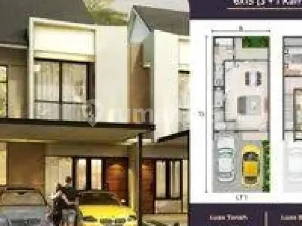 BU Dijual MURAH Rumah Milenial PIK 2 Extension Luas 6x15 Kosongan