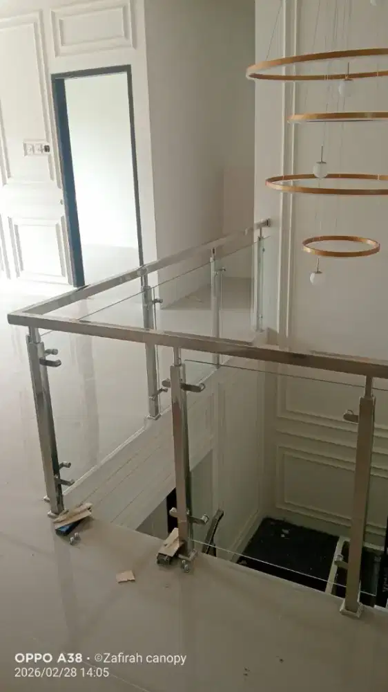 Balkon stainless kaca zfc xaa