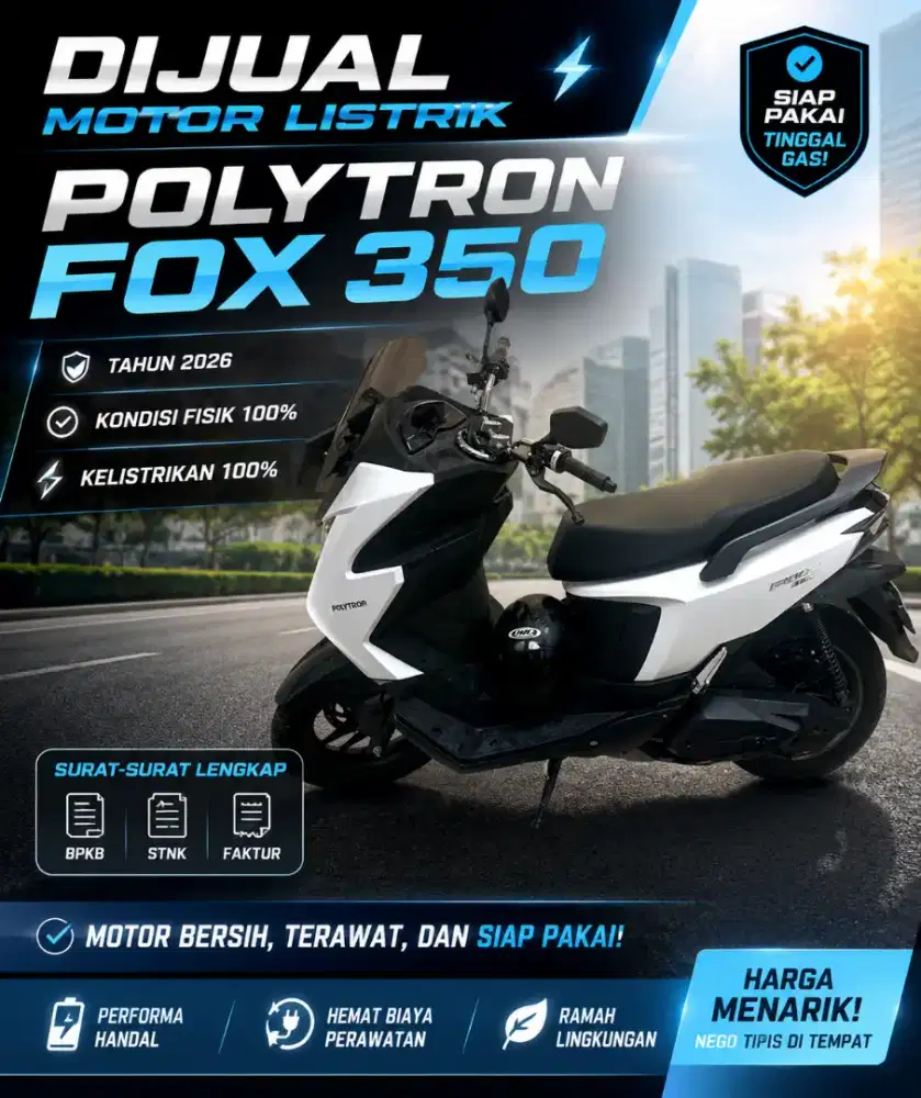 Dijual Cepat Polytron FOX 350