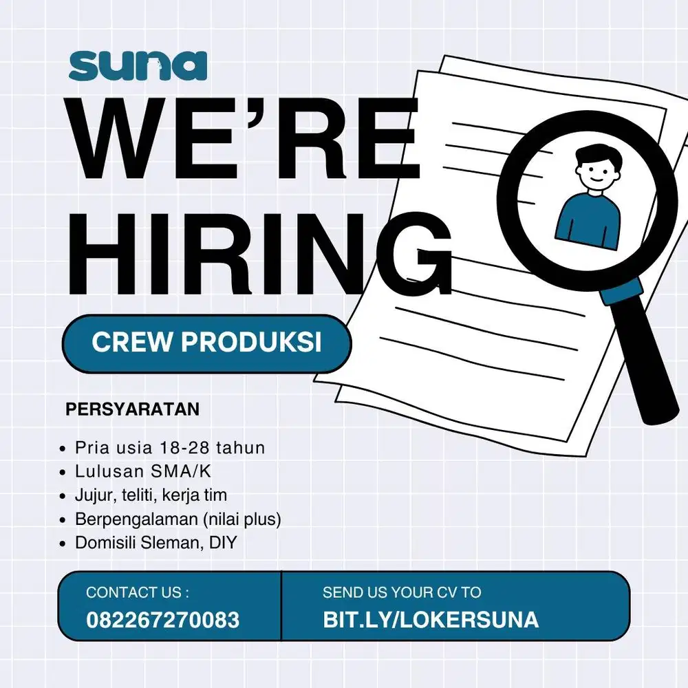 CREW PRODUKSI (FULLTIME)