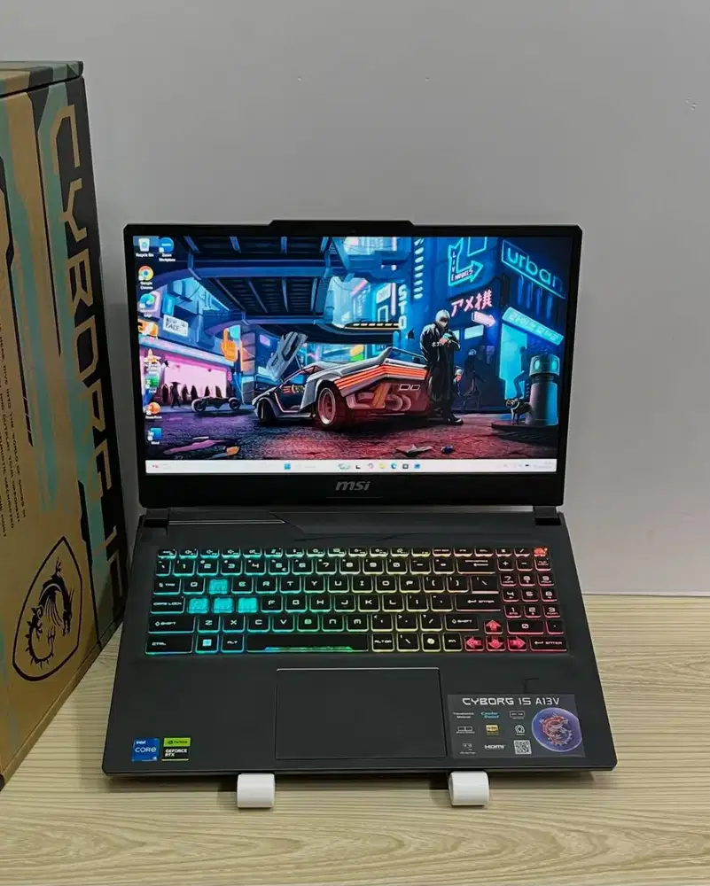 MSI Cyborg 15 A13VFK i5 13420H RAM 16GB SSD 512GB NVMe RTX4060 8GB