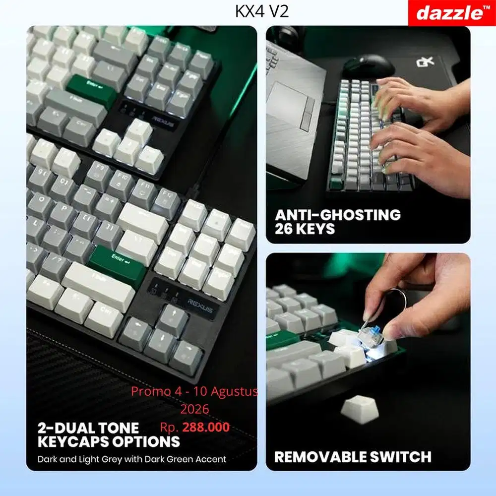 Keyboard Rexus KX4