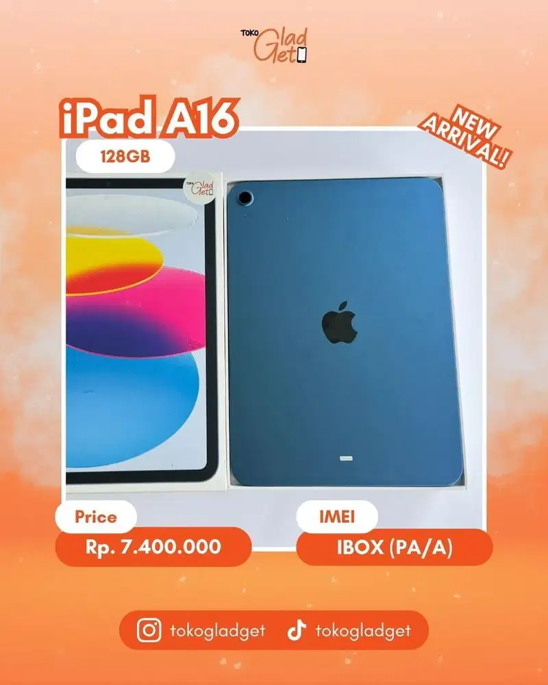 iPad Gen 11 (A16) 128 Gb ex IBOX