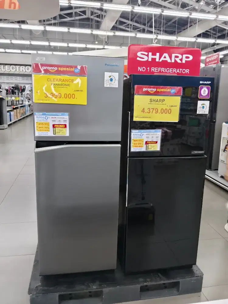 Kredit Kulkas Sharp cukup KTP