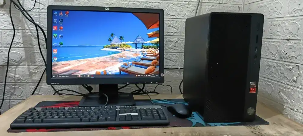Komputer Lengkap Build Up HP AMD Ryzen 3 Siap Pakai