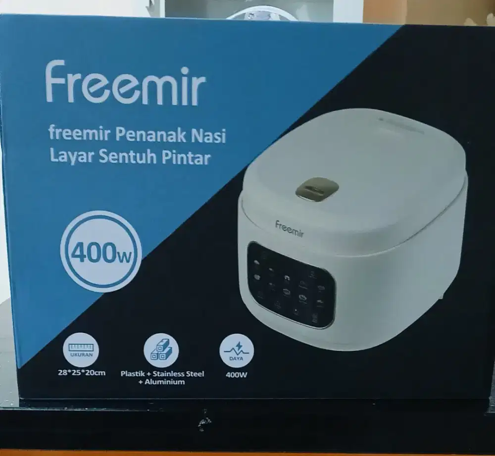 Freemir penanak nasi layar sentuh pintar