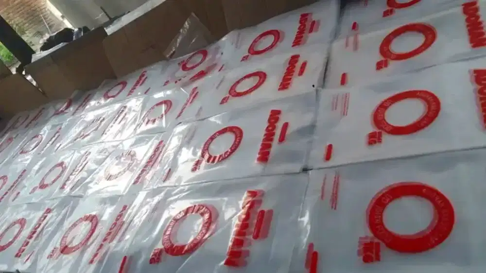 Sablon plastik packaging