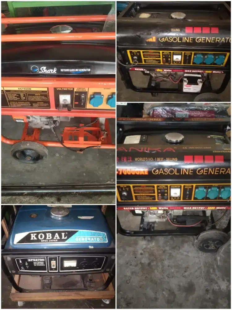 Genset bekas sesuai degan kegunaan
