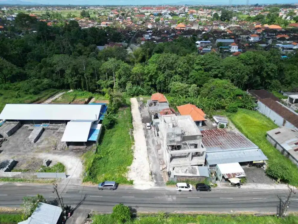 Dijual Tanah SHM Zona Kuning 203m2 Dekat Puspem Badung Mengwi