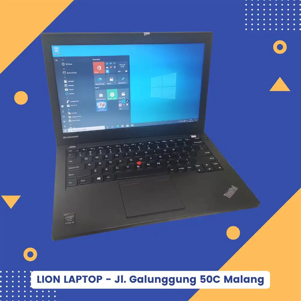 RAM 8GB SSD 256GB Core i5 Murah Lenovo Thinkpad X240 [04|08]