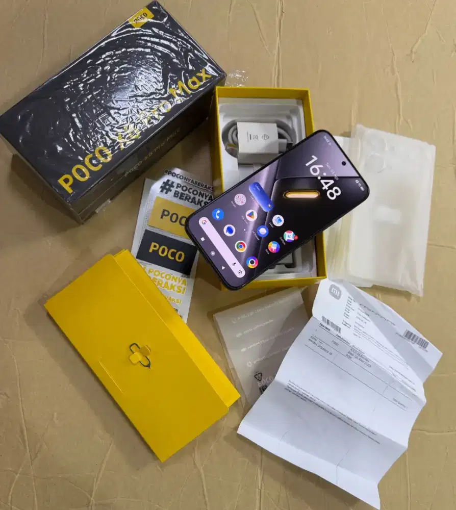 Xiaomi Poco X8 Pro Max 12/512GB Fullset Like New Garansi Resmi