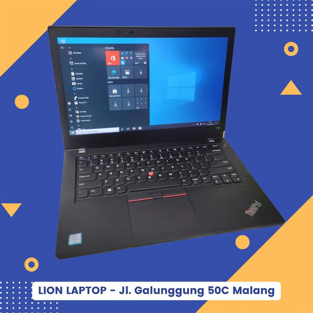 RAM 8GB Core i5 gen 8 Lenovo Thinkpad T480 [04|08]