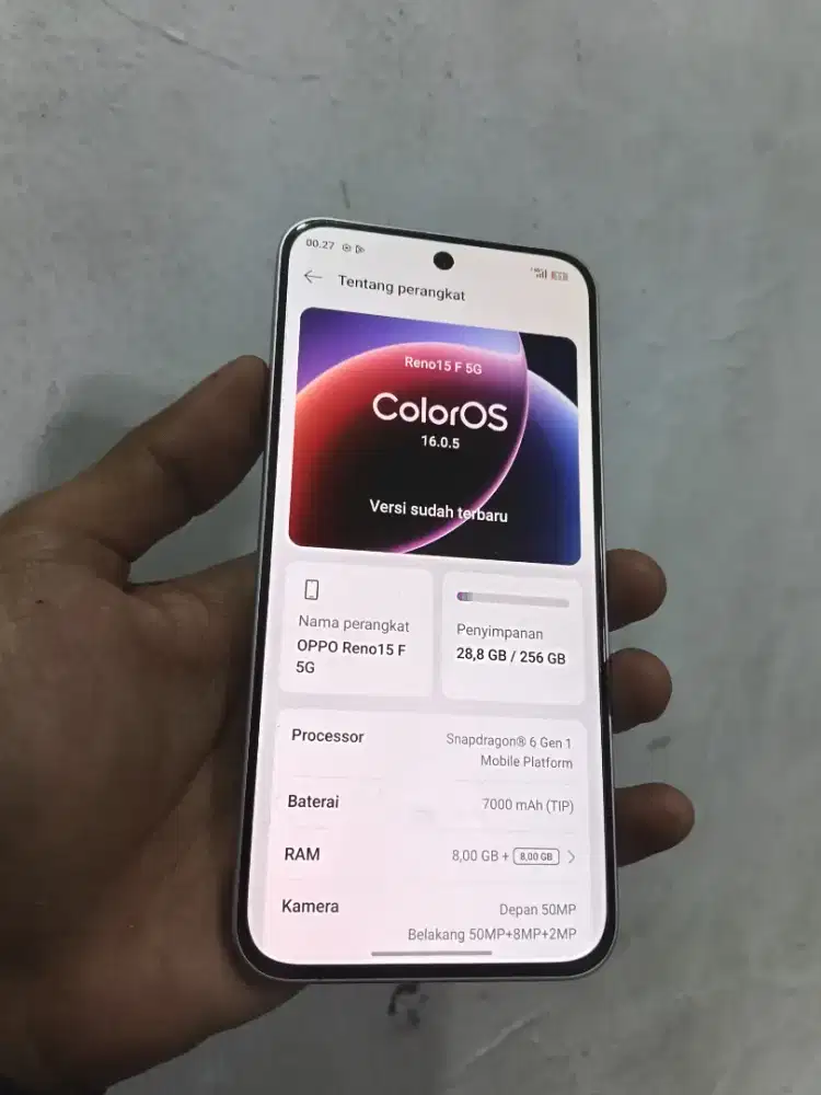 Oppo reno 15f 8/256 nominus mulus