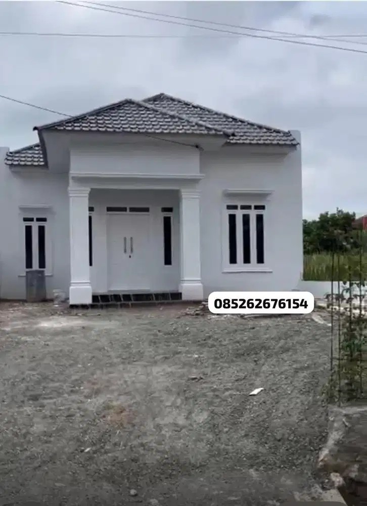 Rmh minimalis type 75/296.pinggir jln aspal gp cot lamkuweuh meuraxa