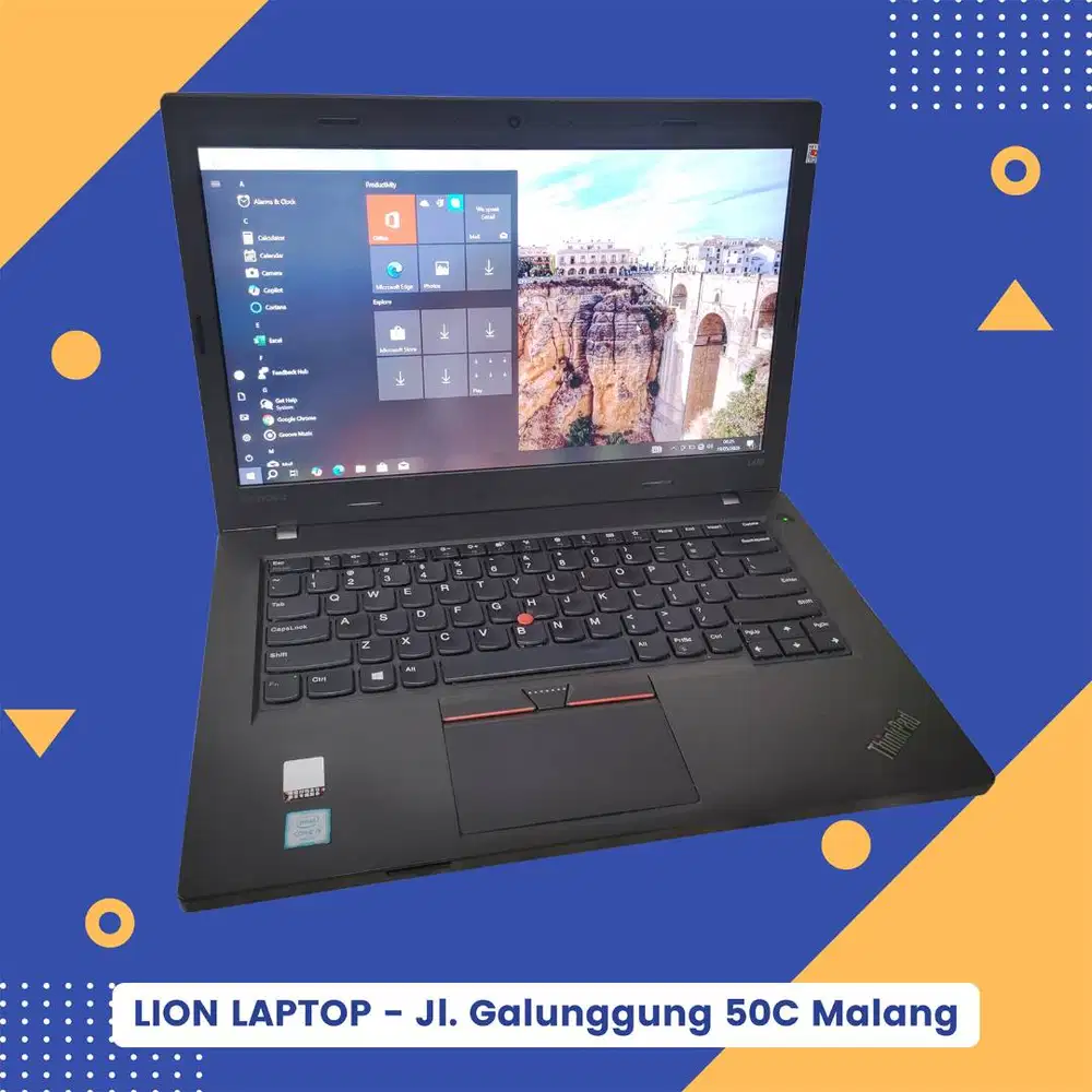 RAM 8GB Core i5 SSD Murah Lenovo Thinkpad L470 [04|08]