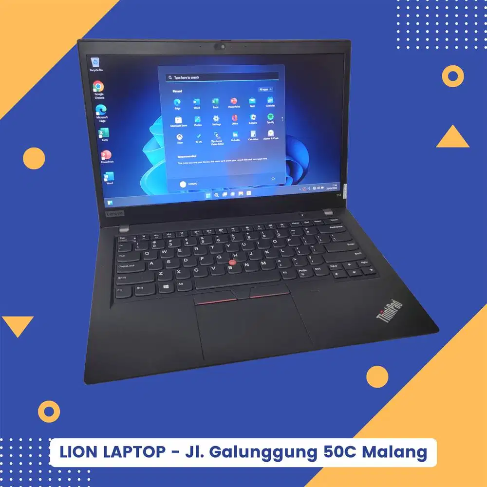 Core i5 Gen 10 RAM 8GB SSD 256GB Lenovo Thinkpad T14 gen 1 [04|08]