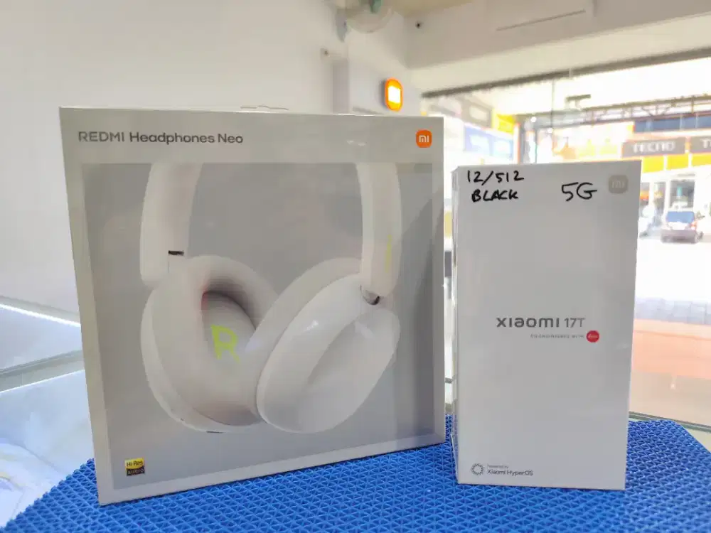 XIAOMI 17T 12/512 NEW, FREE HEADPHONES NEO, HARGA PROMO