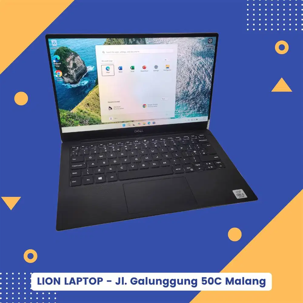 Slim & Ringan Core i5 gen 10 RAM 8 SSD 256 DELL XPS 13 7390 [04|08]
