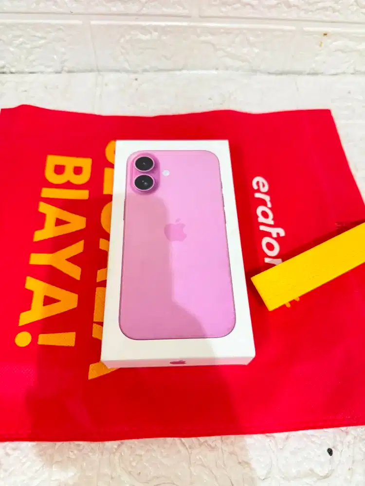 iPhone 16 128 pink open box