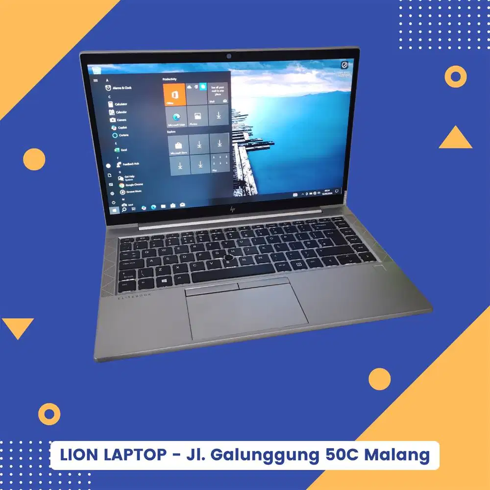 RAM 16GB Alumunium Body Core i5 Gen 10 HP Elitebook 840 G7 [04|08]