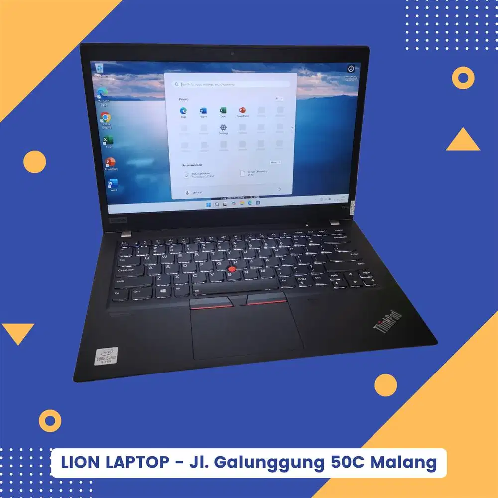 RAM 16GB Slim Core i5 Gen 10 SSD 256GB Lenovo Thinkpad T14s [04|08]