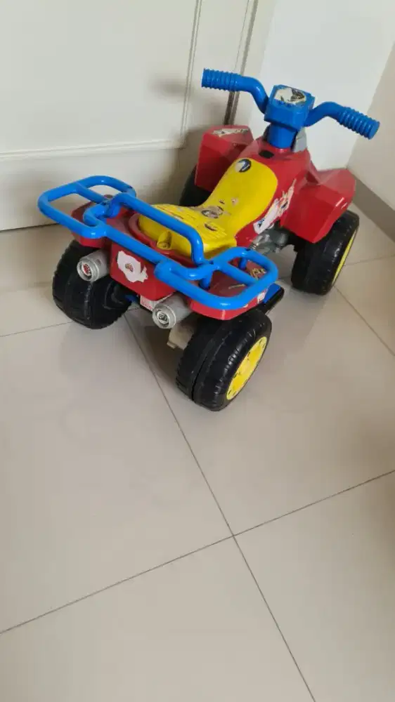 Preloved mainan motor atv aki anak murah