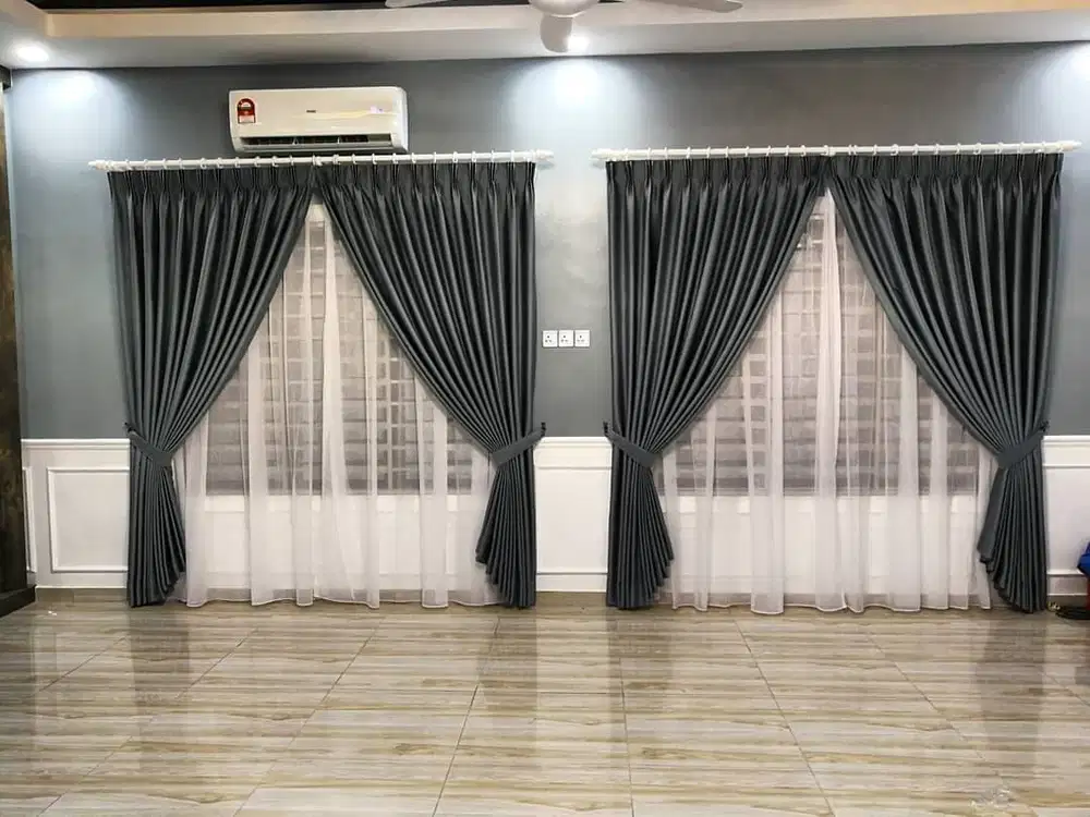 Pemasangan Gorden Blackout Pasang Skat Klinik Hordeng Gordyn Vitrase