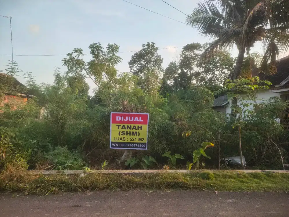DIJUAL CEPAT TANAH STRATEGIS DI SRONO - BANYUWANGI
