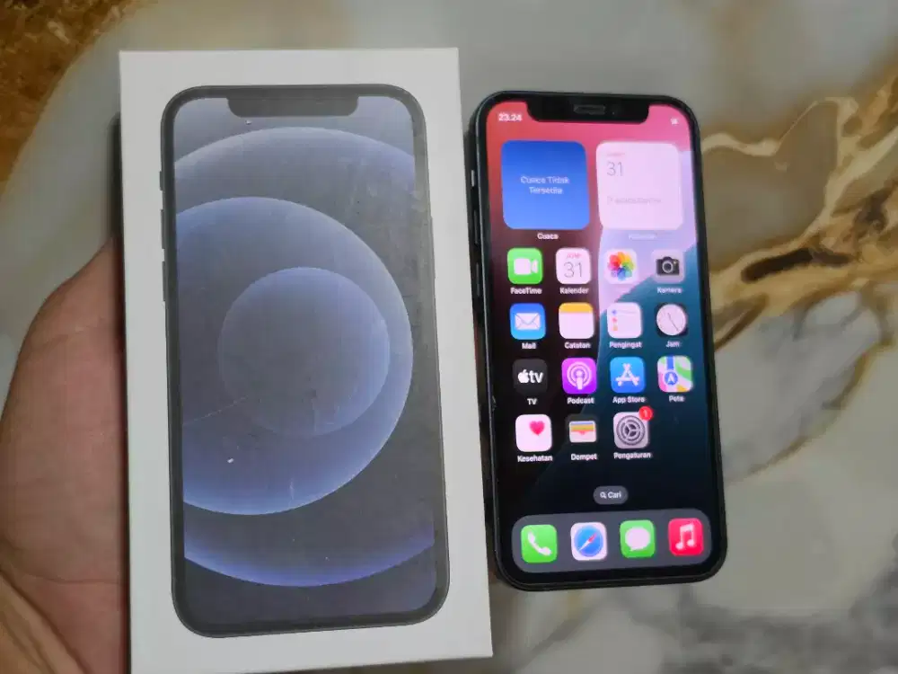 IPhone 12Mini 64gb Resmi iBox Fullset
