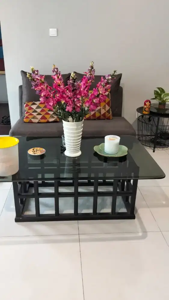 1 set Sofa second murah
